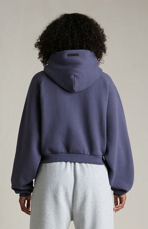 Women's Marine Fleece Cropped Hoodie image number 4