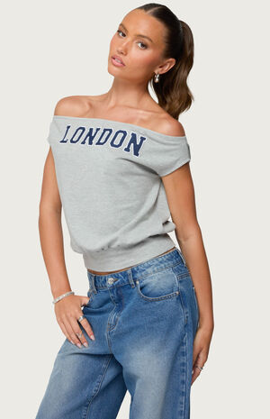 So London Off Shoulder Top image number 2