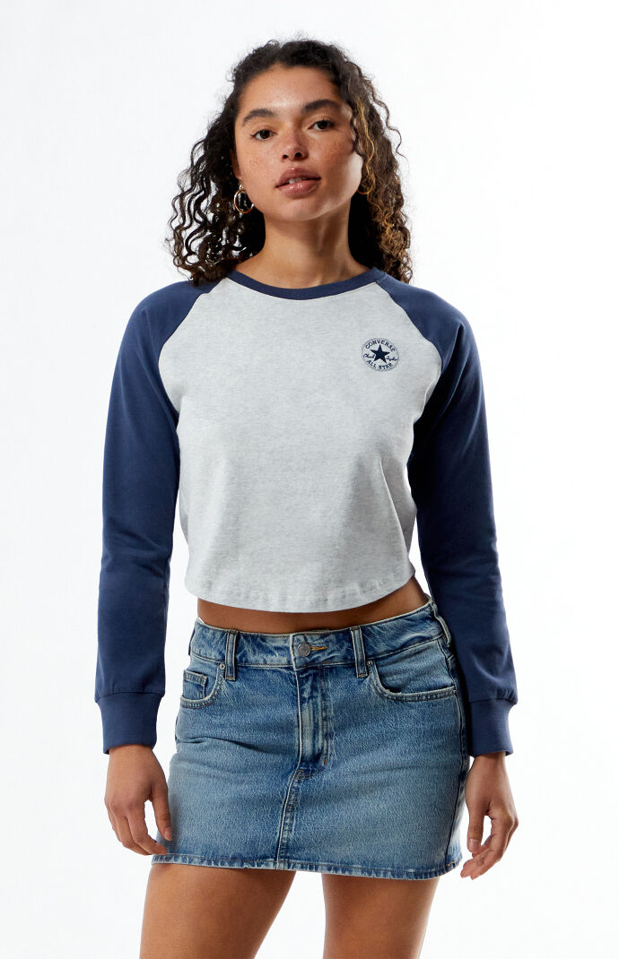 Converse Raglan Long Sleeve T-Shirt | PacSun