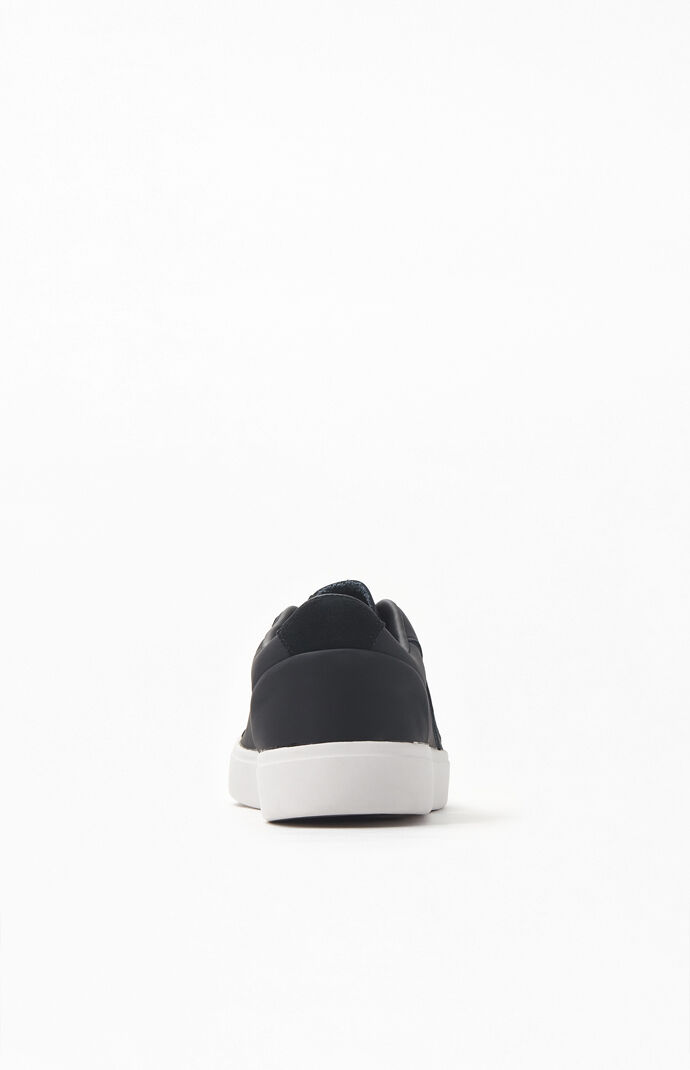 Women's Black Sleek Sneakers