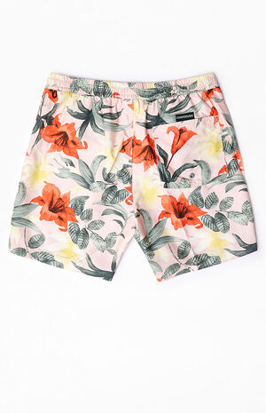 Recycled Everyday Garden 17" Swim Trunks image number 2