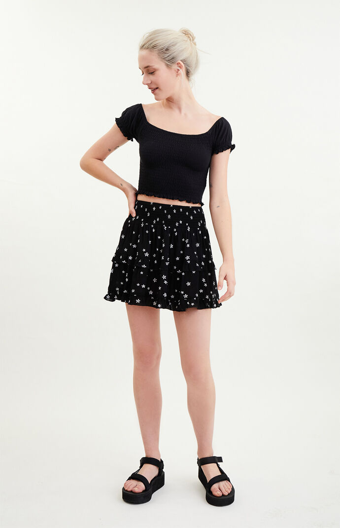 Smocked T-Shirt