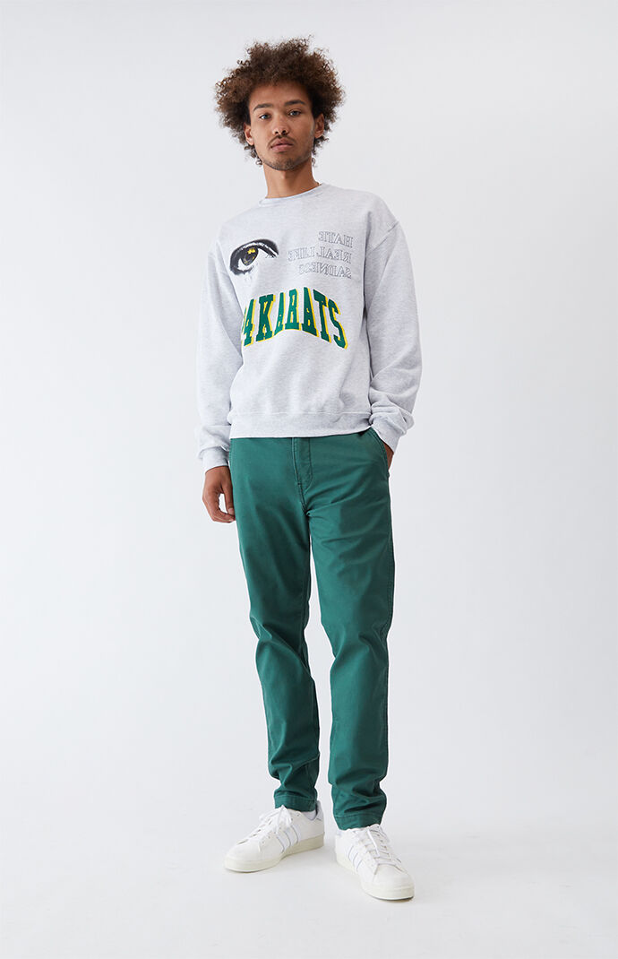 Green XX Chino Standard Taper Fit Pants