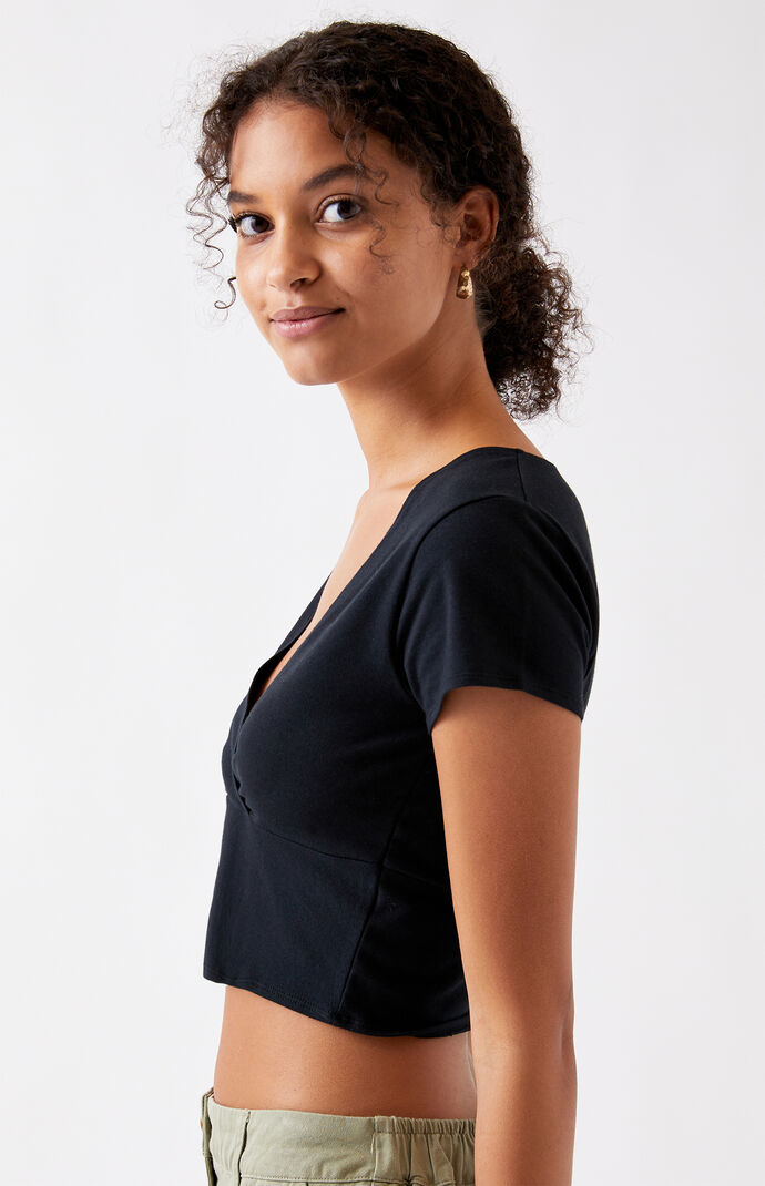Sophia Surplice T-Shirt