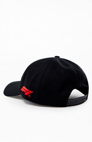 x PacSun Black Melbourne Australia Southern Land Twill Snapback Hat image number 3