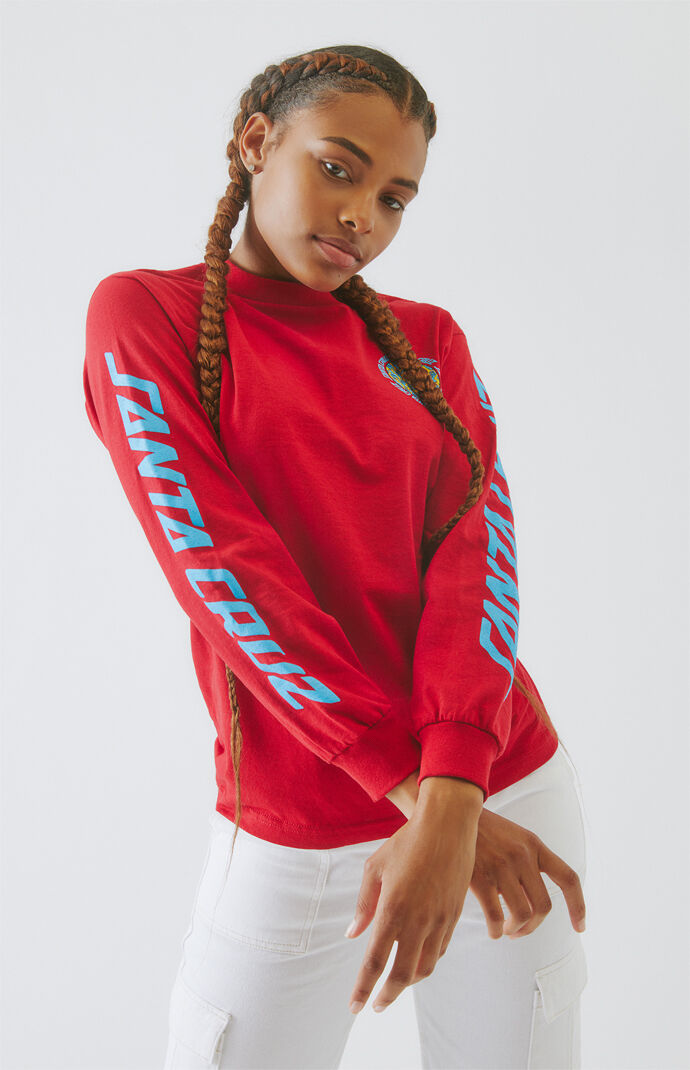 Handsa Wheel Long Sleeve Boyfriend T-Shirt
