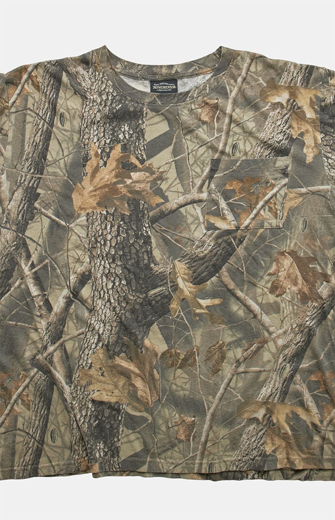 PS VINTAGE 2000s Camo Top