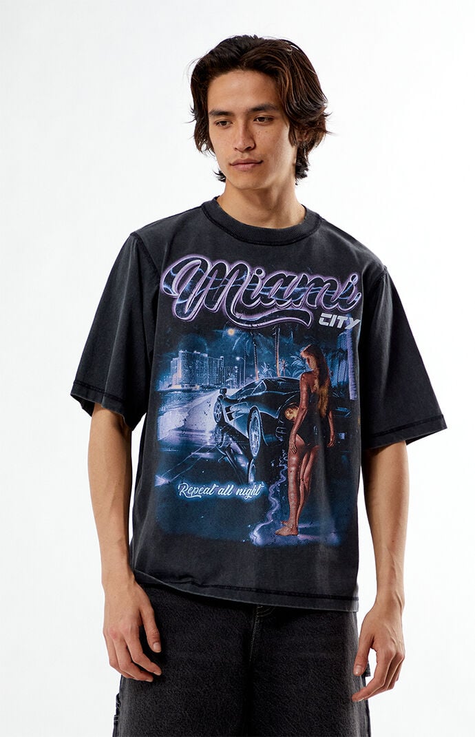 Pacsun Miami City T-Shirt | Pacsun