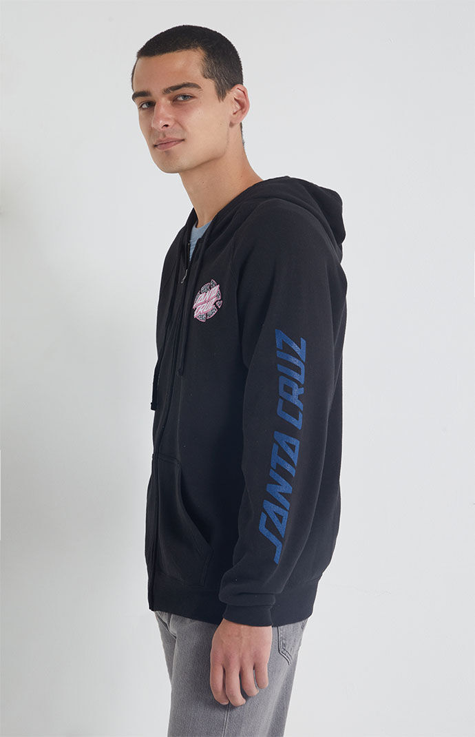 Santa cruz screaming hand zip hoodie cheap