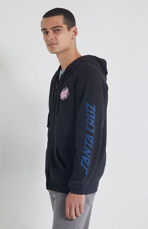 Screaming Hand Full Zip Hoodie image number 3