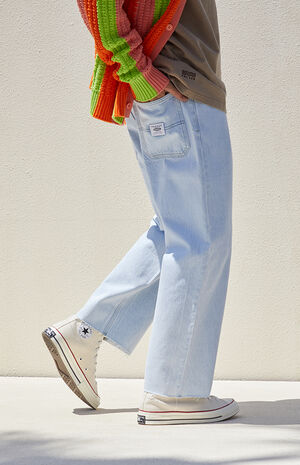 Eco Baggy Indigo Jeans image number 5