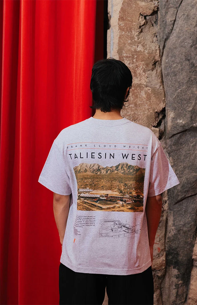 PacSun Frank Lloyd Wright Taliesin West T-Shirt
