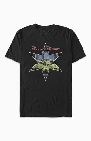 Toy Story Pizza Planet Alien Star T-Shirt image number 1