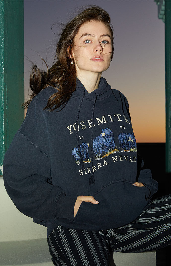 John Galt Blue Yosemite Hoodie PacSun