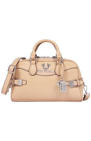 Tan Brooks Smooth Belted Sachel Bag image number 1