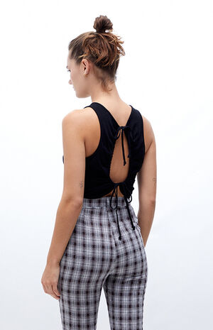 Tie Back Babydoll Top image number 3