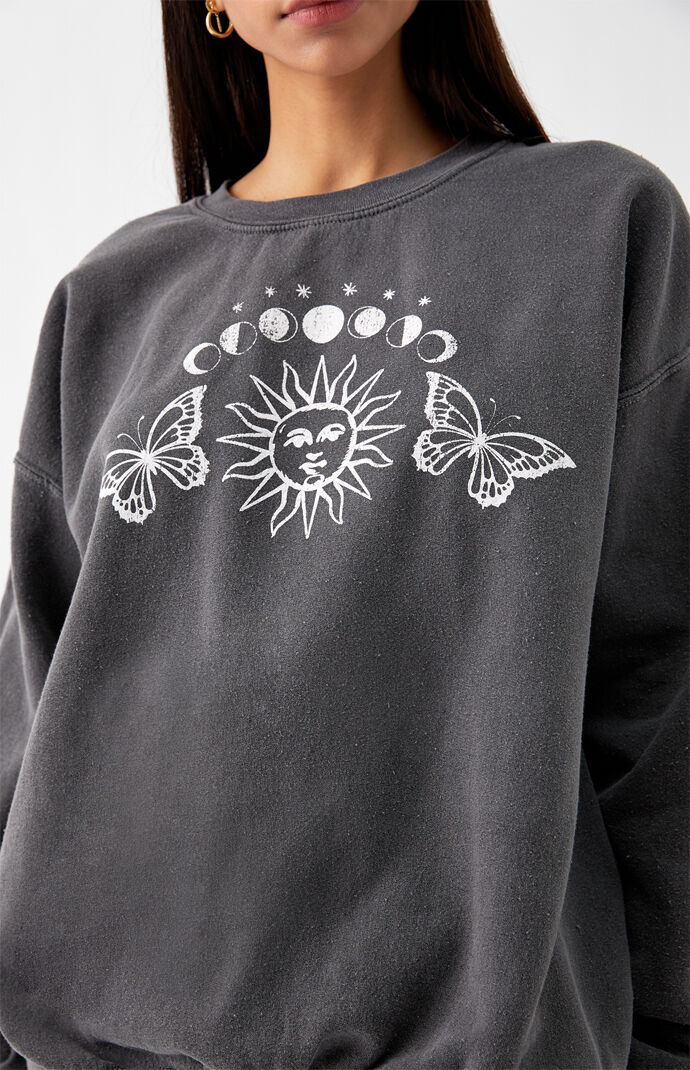 Sun Butterfly Pullover Sweatshirt