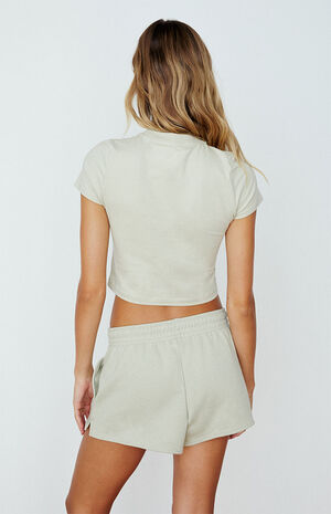 By PacSun Mock Neck T-Shirt image number 4