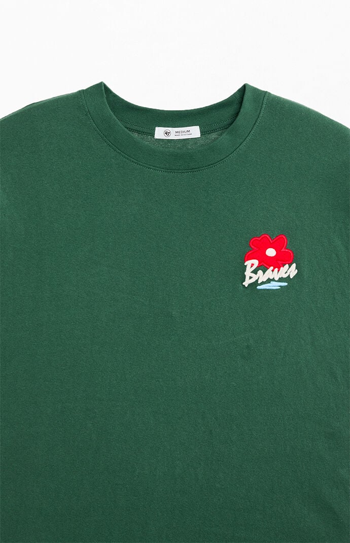47 Brand Atlanta Braves Gallery Flower T-Shirt