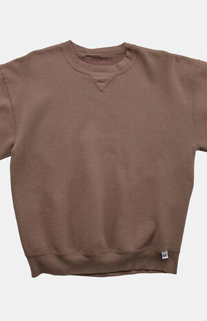 Brown '90s Russell Crew Neck Sweatshirt image number 2