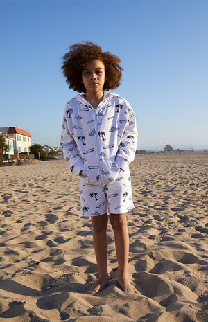 Surf AOP Hoodie image number 1