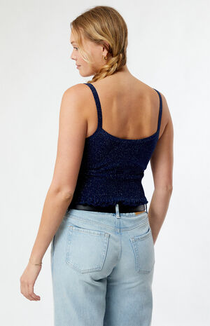 Thea Shine Sweater Tank Top image number 2