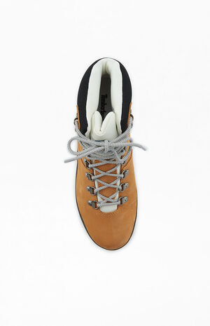 Women's Tan Euro Hiker Waterproof Boots image number 5