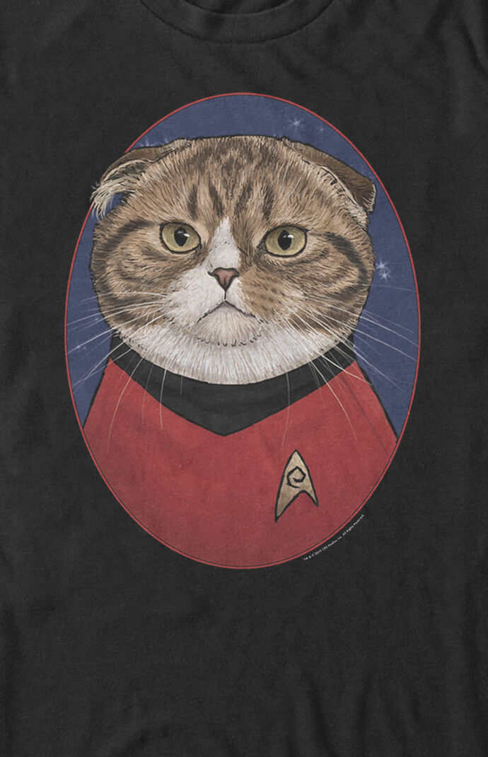 Star Trek Scotty Cat T-Shirt