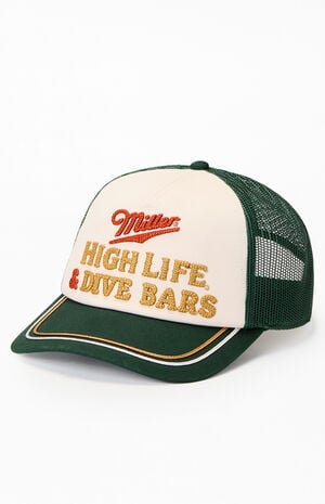 Miller High Life & Dive Bars Trucker Hat image number 4