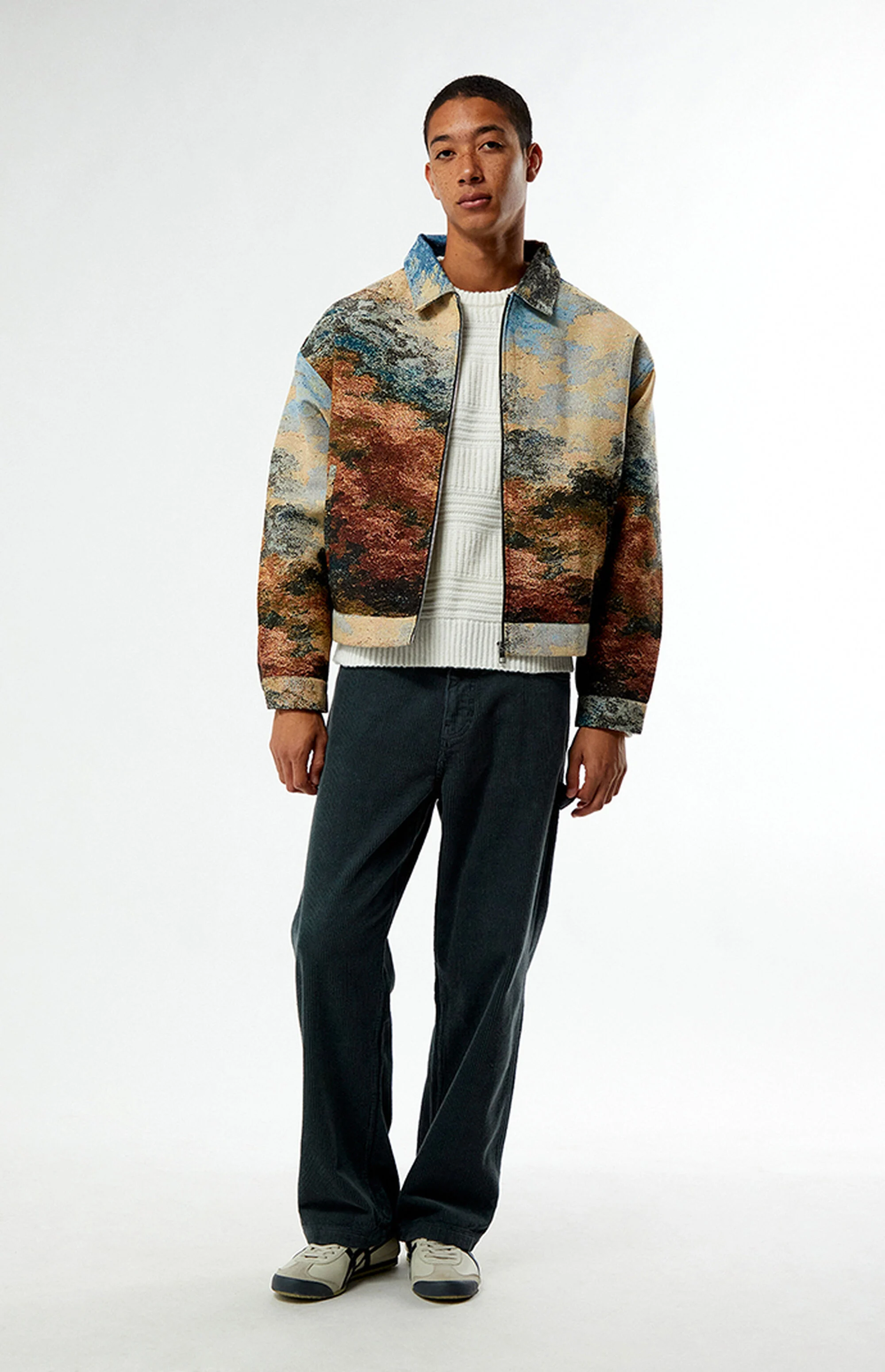 Pacsun Voice Divine Jacquard Gas Jacket | Pacsun