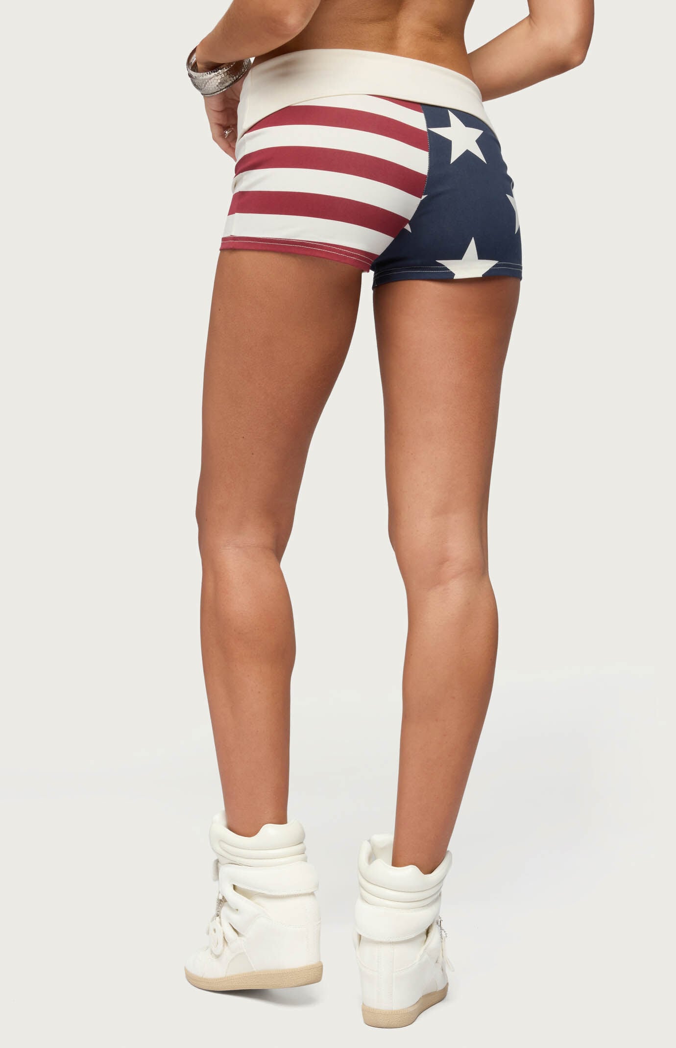 Edikted USA Foldover Shorts