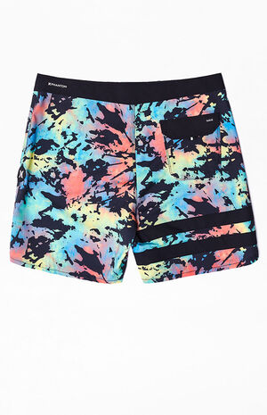 Multi Block Party 18" Boardshorts image number 2