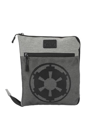 Star Wars Galactic Empire Logo Packable Travel Duffle Bag image number 3