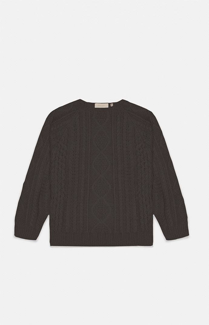 Fear of god on sale essentials black knit sweater