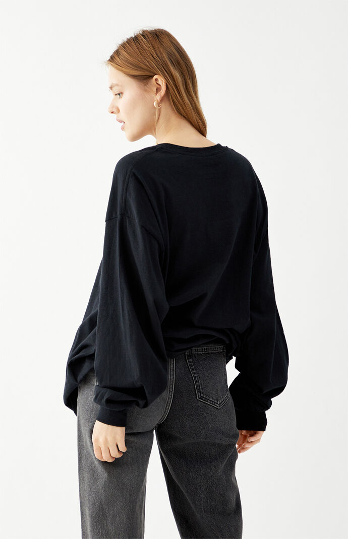 Neon Yin & Yang Sun Long Sleeve T-Shirt