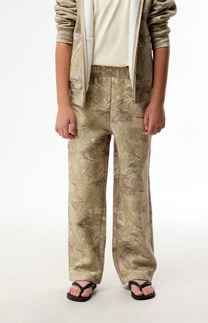 Pacsun Kids Camo Baggy Sweatpants