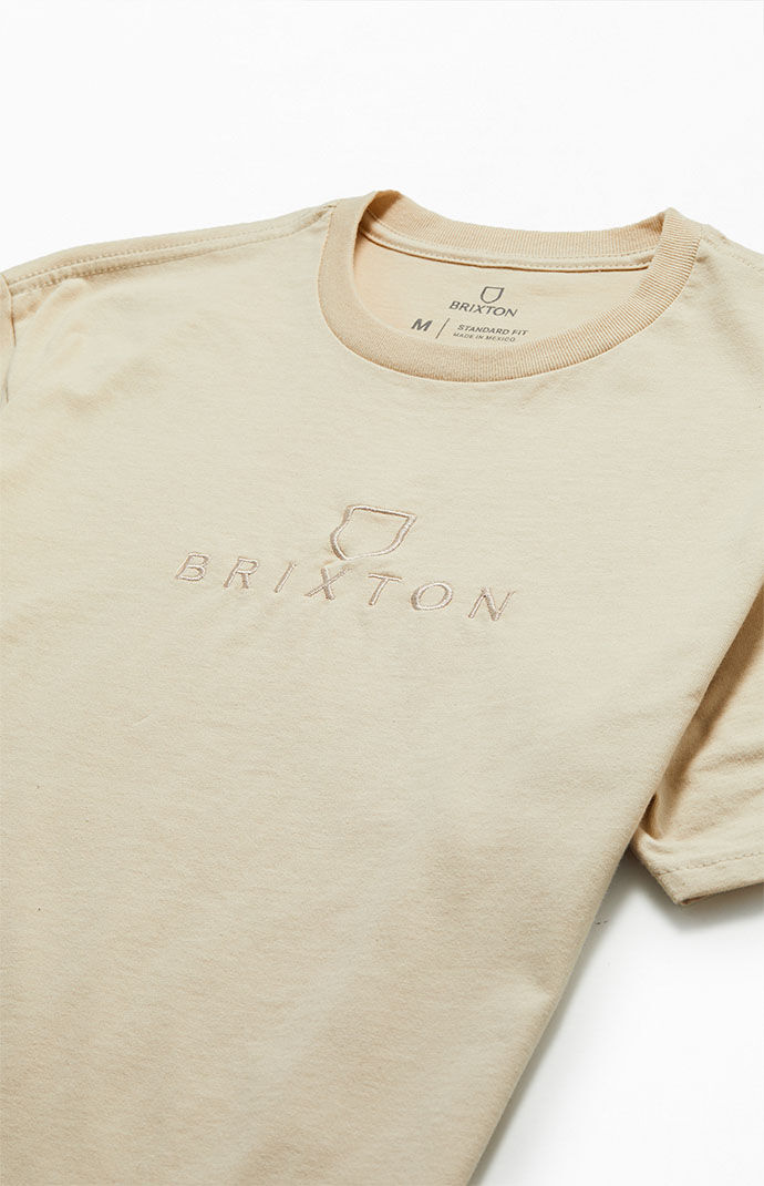 theredthread S symbol bicolor tops wh×bk Brixton Alpha Thread T-Shirt | PacSun
