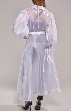 Cassara Sheer Trench Coat image number 3