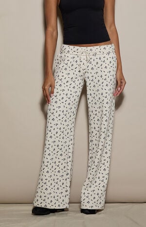 Ditzy Floral Baggy Sweatpants image number 2