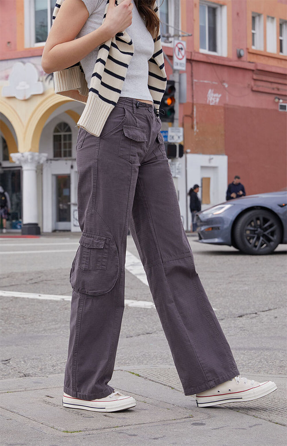 John Galt Brown Kim Cargo Pants PacSun