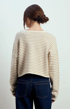Georgia Scarf Button Down Cardigan image number 4