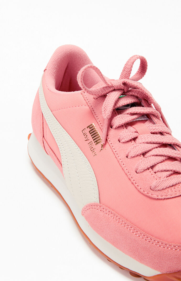 Puma Women's Pink Easy Rider Vintage Sneakers | PacSun