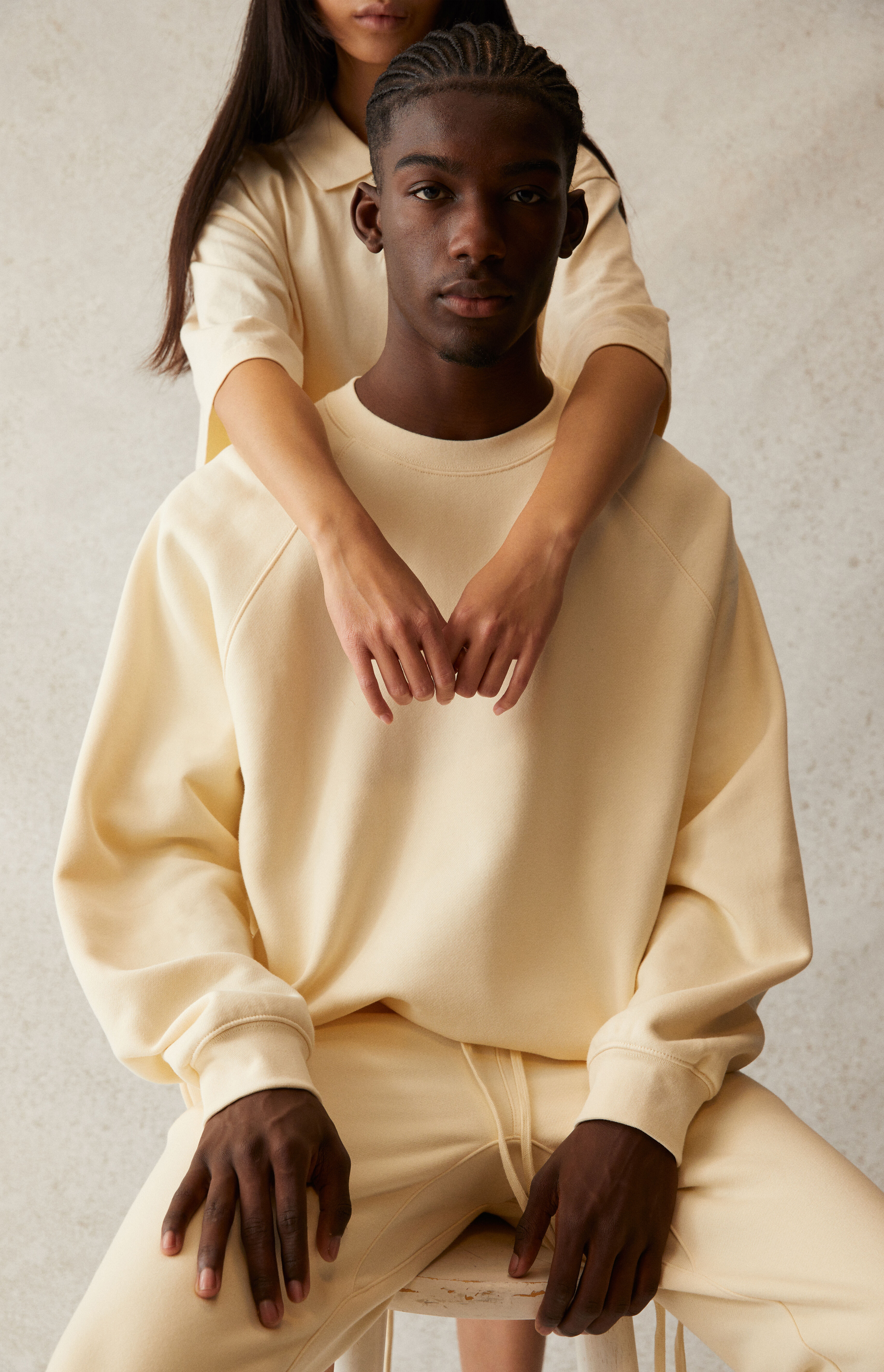 Essentials store crewneck cream