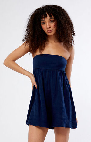 Strapless Romper image number 2