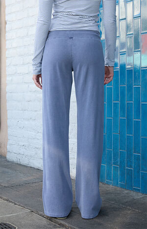 Dark Gray Hilary Yoga Baggy Sweatpants image number 4