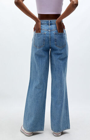 PacSun Distressed High Waisted Baggy Jeans | PacSun