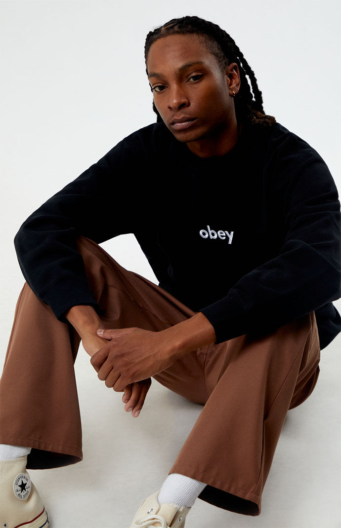 Obey crewneck sales sweatshirt