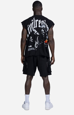 199X Raw Hem Cut Off T-Shirt image number 3