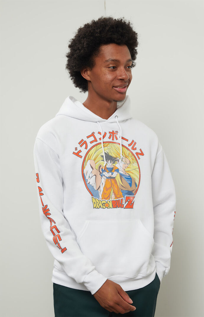 dragon ball z short sleeve hoodie