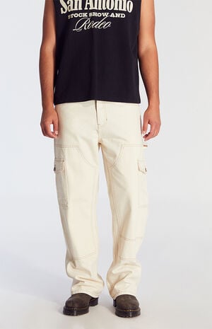 Dylan Baggy Jeans Cowboy Cargo Cream image number 2